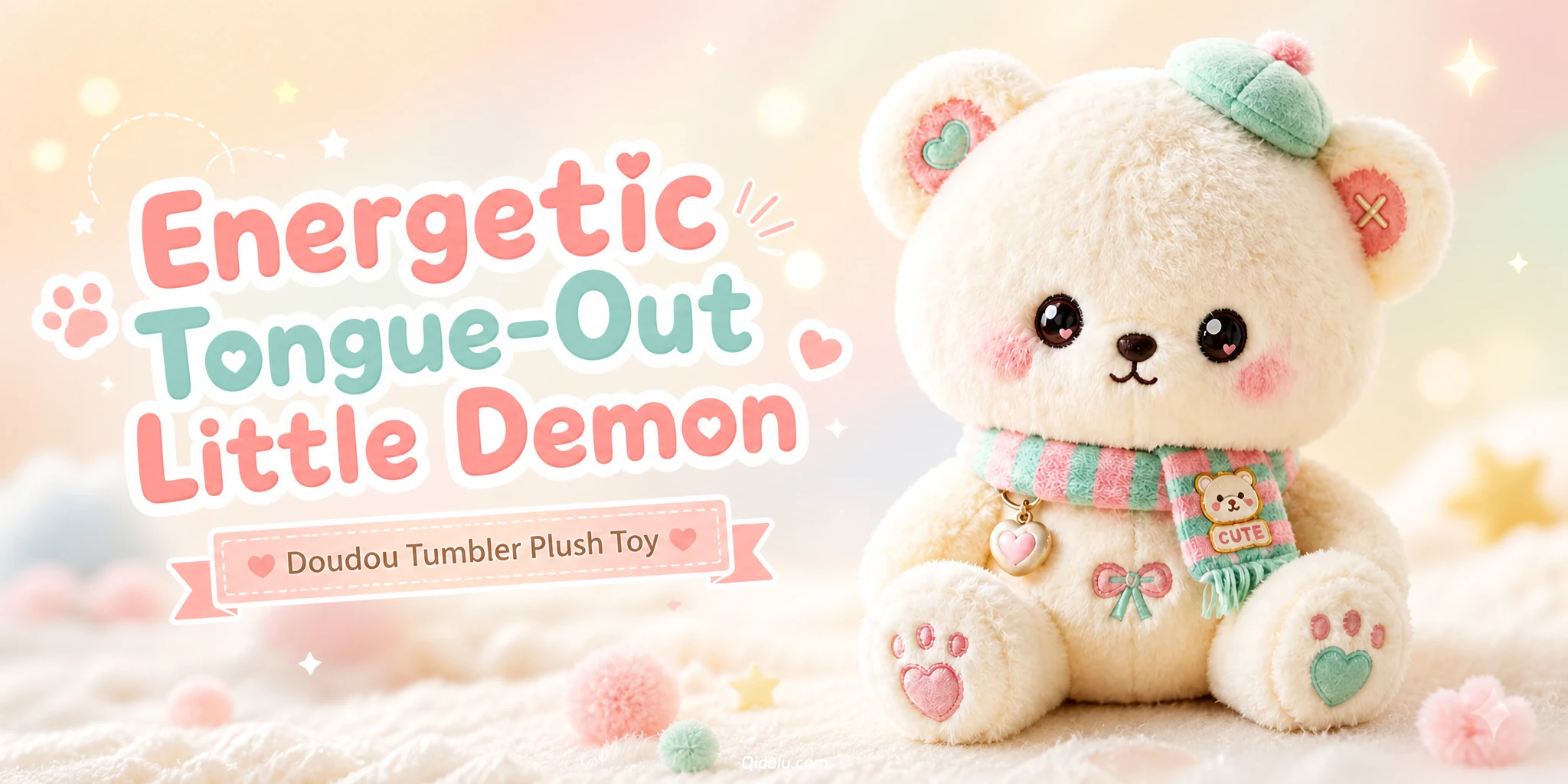 Sweet Healing Bear — “Heart Bear” Plush Toy
