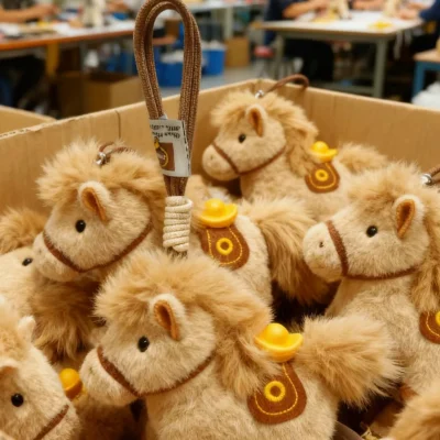 From Concept to Bestseller: The “Success on Horseback” Plush Keychain by Qidolu