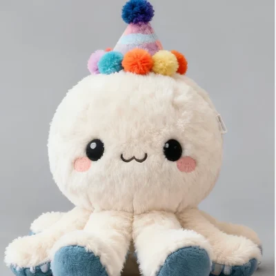 The Celebration Octopus Plush – Your Partner in Joy and Cuddles
