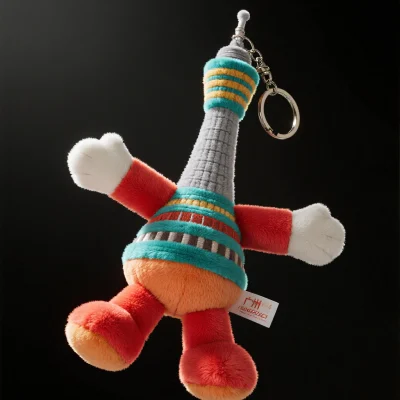 Transforming an Urban Icon into a Charming Plush Keychain – The Canton Tower Mascot