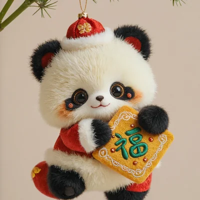 The “Lucky Panda” Plush Toy Series – Where Eastern Charm Meets Cuddly Craftsmanship