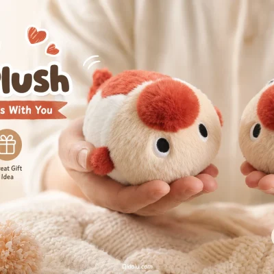 Healing Palm-Sized Sprite — “Dudu Puffer” Pufferfish Plush Toy Series