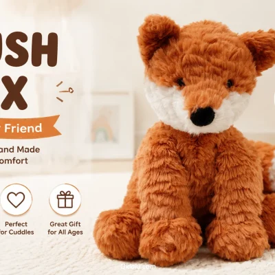 Warm Healing Little Fox — “Nuannuan Fox” Plush Toy