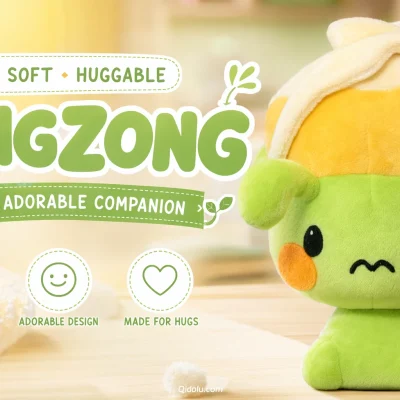 Sweet Pouty Dumpling — “ZongZong” Plush Toy