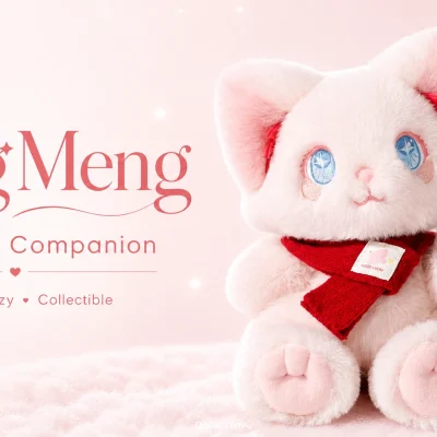 Starry Sweet Dream Cat — “MengMeng” Plush Toy