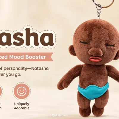 Healing Little Baby — “Natasha” Plush Keychain